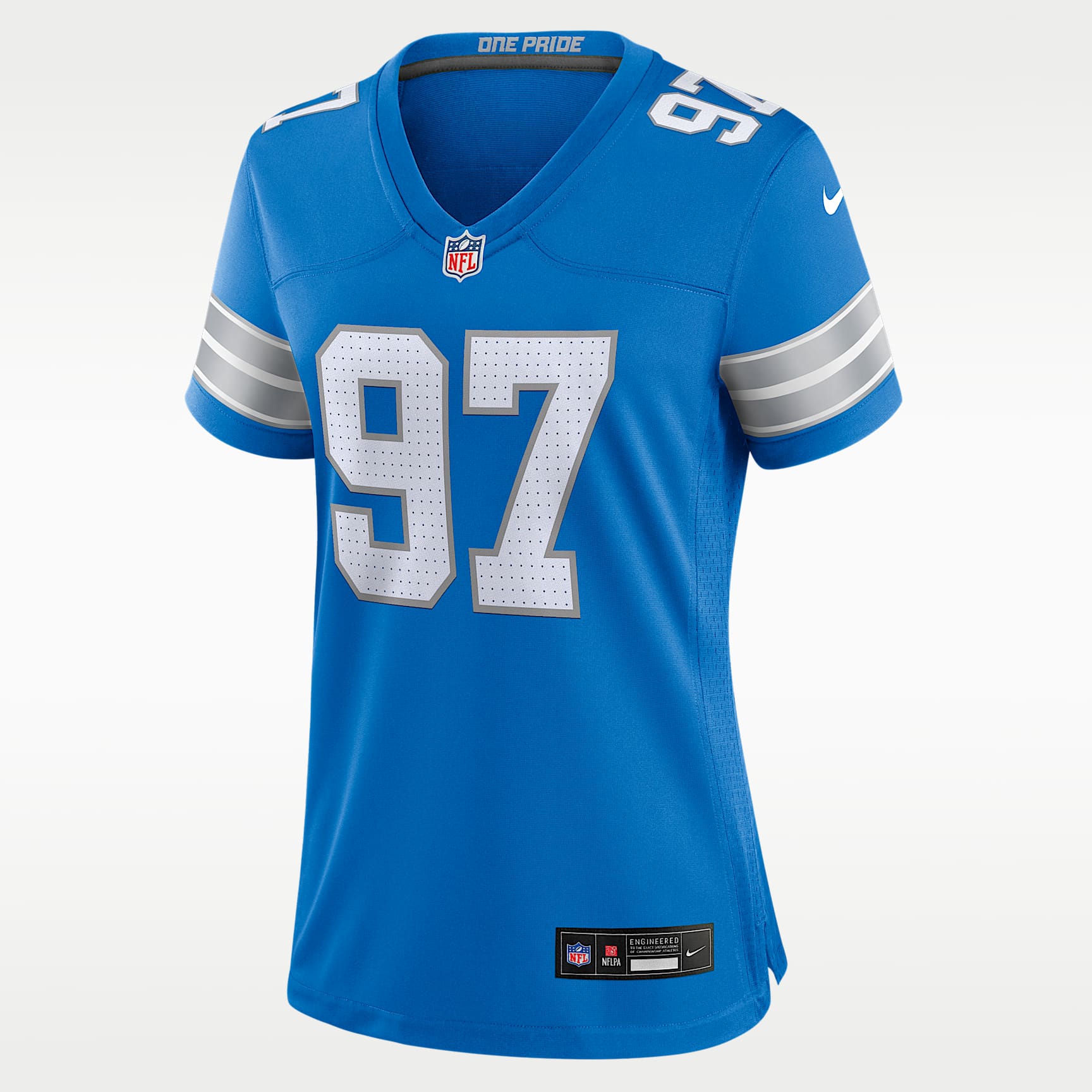Aidan Hutchinson Detroit Lions Women's Nike NFL Game Football